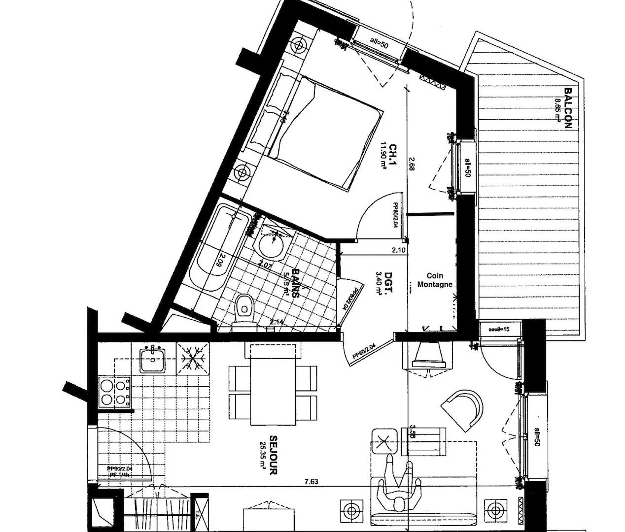 Arc 1950 - Appartement 2 Chambres - Ski-In & Out - Grande Terrasse Ensoleillee Les Arcs  Les Arcs (Savoie)